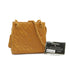 VINTAGE CHANEL MATELASSE CHAIN SHOULDER BAG BROWN LAMB SKIN GOLD HARDWARE 90340143
