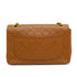 VINTAGE CHANEL MATELASSE CHAIN SHOULDER BAG BROWN LAMB SKIN GOLD HARDWARE 90344575