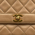 VINTAGE CHANEL MATELASSE CHAIN SHOULDER BAG BROWN LAMB SKIN GOLD HARDWARE 90324754