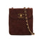 VINTAGE CHANEL MATELASSE CHAIN SHOULDER BAG BROWN SUEDE GOLD HARDWARE 90321154