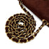 VINTAGE CHANEL MATELASSE CHAIN SHOULDER BAG BROWN SUEDE GOLD HARDWARE 90321154