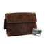 VINTAGE CHANEL MATELASSE CHAIN SHOULDER BAG BROWN SUEDE GOLD HARDWARE 90335596