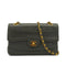 VINTAGE CHANEL MATELASSE CHAIN SHOULDER BAG DARK GREEN LAMB SKIN GOLD HARDWARE 90337300