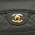 VINTAGE CHANEL MATELASSE CHAIN SHOULDER BAG DARK GREEN LAMB SKIN GOLD HARDWARE 90337300