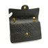 VINTAGE CHANEL MATELASSE CHAIN SHOULDER BAG DARK GREEN LAMB SKIN GOLD HARDWARE 90337300