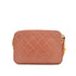 VINTAGE CHANEL MATELASSE CHAIN SHOULDER BAG FRINGE PINK LAMB SKIN GOLD HARDWARE 90334504