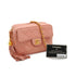 VINTAGE CHANEL MATELASSE CHAIN SHOULDER BAG FRINGE PINK LAMB SKIN GOLD HARDWARE 90334504