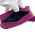 VINTAGE CHANEL MATELASSE CHAIN SHOULDER BAG FRINGE PURPLE SUEDE GOLD HARDWARE 90325799