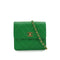 VINTAGE CHANEL MATELASSE CHAIN SHOULDER BAG GREEN CAVIAR SKIN GOLD HARDWARE 90330697