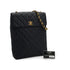 VINTAGE CHANEL MATELASSE CHAIN SHOULDER BAG NAVY CAVIAR SKIN GOLD HARDWARE 90343931