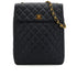 VINTAGE CHANEL MATELASSE CHAIN SHOULDER BAG NAVY CAVIAR SKIN GOLD HARDWARE 90343931
