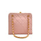 VINTAGE CHANEL MATELASSE CHAIN SHOULDER BAG PINK LAMB SKIN 90313402