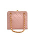 VINTAGE CHANEL MATELASSE CHAIN SHOULDER BAG PINK LAMB SKIN 90313402