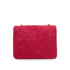 VINTAGE CHANEL MINI MATELASSE CHAIN SHOULDER BAG RED SUEDE GOLD HARDWARE 90319683