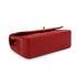 VINTAGE CHANEL MATELASSE CHAIN SHOULDER BAG RED LAMB SKIN GOLD HARDWARE 90335593