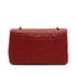 VINTAGE CHANEL MATELASSE CHAIN SHOULDER BAG RED LAMB SKIN GOLD HARDWARE 90343624