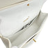 VINTAGE CHANEL MATELASSE CHAIN SHOULDER BAG WHITE LAMB SKIN GOLD HARDWARE 90314884