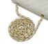 VINTAGE CHANEL MATELASSE CHAIN SHOULDER HAND BAG WHITE LAMB SKIN GOLD HARDWARE 90343615