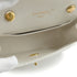 VINTAGE CHANEL MATELASSE CHAIN SHOULDER HAND BAG WHITE LAMB SKIN GOLD HARDWARE 90343615