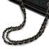 VINTAGE CHANEL COCOMARK MATELASSE CHAIN TOTE BAG BLACK CAVIAR SKIN SILVER HARDWARE 90339972