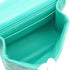 VINTAGE CHANEL MATELASSE COCOMARK CHAIN HAND BAG TURQUOISE BLUE LAMB SKIN SILVER HARDWARE 90340485