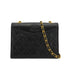 VINTAGE CHANEL MATELASSE COCOMARK CHAIN SHOULDER BAG BLACK LAMB SKIN GOLD HARDWARE 90338352