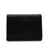 VINTAGE CHANEL MATELASSE COCOMARK CHAIN SHOULDER BAG BLACK LAMB SKIN GOLD HARDWARE 90346130