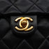 VINTAGE CHANEL MATELASSE COCOMARK CHAIN SHOULDER BAG BLACK LAMB SKIN GOLD HARDWARE 90346664