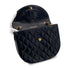 VINTAGE CHANEL MATELASSE COCOMARK CHAIN SHOULDER BAG NAVY LAMB SKIN GOLD HARDWARE 90308206