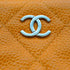 VINTAGE CHANEL MATELASSE COCOMARK CHAIN SHOULDER BAG ORANGE CAVIAR SKIN SILVER HARDWARE 90346146