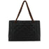VINTAGE CHANEL MATELASSE COCOMARK CHAIN TOTE SHOULDER BAG BLACK BROWN CAVIAR SKIN PLASTIC HARDWARE 90339644