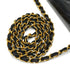 VINTAGE CHANEL MATELASSE COCOMARK RHINESTONE CHAIN SHOULDER BAG BLACK LAMB SKIN GOLD HARDWARE 90326726