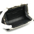 VINTAGE CHANEL MATELASSE COCOMARK RHINESTONE CHAIN SHOULDER BAG BLACK RAMB SKIN SILVER HARDWARE 90339834