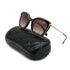 VINTAGE CHANEL MATELASSE COCOMARK SUNGLASSES BLACK BROWN EYEWEAR 90324123