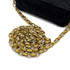 VINTAGE CHANEL MATELASSE FRINGE BIJOU CHAIN SHOULDER BAG BLACK SUEDE GOLD HARDWARE 90329207