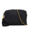VINTAGE CHANEL MATELASSE FRINGE CHAIN SHOULDER BAG NAVY SUEDE GOLD HARDWARE 90327412