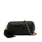 VINTAGE CHANEL MATELASSE FRINGE CHAIN SHUOLDER BAG BLACK LAMB SKIN GOLD HARDWARE 90327090