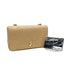 VINTAGE CHANEL MATELASSE FULL FLAP CHAIN SHOULDER BAG BEIGE LAMB SKIN GOLD HARDWARE 90327055