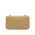 VINTAGE CHANEL MATELASSE FULL FLAP CHAIN SHOULDER BAG BEIGE LAMB SKIN GOLD HARDWARE 90327092