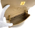VINTAGE CHANEL MATELASSE FULL FLAP CHAIN SHOULDER BAG BEIGE LAMB SKIN GOLD HARDWARE 90327092