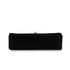 VINTAGE CHANEL MATELASSE FULL FLAP CHAIN SHOULDER BAG BLACK LAMB SKIN GOLD HARDWARE 90344380
