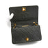 VINTAGE CHANEL MATELASSE FULL FLAP CHAIN SHOULDER BAG KAHKI LAMB SKIN GOLD HARDWARE 90326673