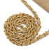 VINTAGE CHANEL MATELASSE HALF MOON CHAIN SHOULDER BAG BEIGE LAMB SKIN 90340157
