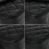 VINTAGE CHANEL MATELASSE HALF MOON CHAIN SHOULDER BAG BLACK LAMB SKIN 90343968