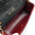 VINTAGE CHANEL MATELASSE HALF MOON CHAIN SHOULDER BAG BLACK LAMB SKIN 90343968
