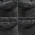 VINTAGE CHANEL MATELASSE HALF MOON CHAIN SHOULDER BAG BLACK LAMB SKIN 90344086