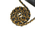 VINTAGE CHANEL MATELASSE HALF MOON CHAIN SHOULDER BAG BLACK LAMB SKIN GOLD HARDWARE 90324751