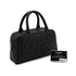 VINTAGE CHANEL MATELASSE HAND BAG BLACK CAVIAR SKIN GOLD HARDWARE 90328925