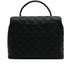 VINTAGE CHANEL MATELASSE HAND BAG BLACK CAVIAR SKIN GOLD HARDWARE 90343953