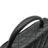 VINTAGE CHANEL MATELASSE HAND BAG BLACK CAVIAR SKIN GOLD HARDWARE 90343953